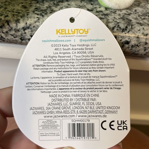 NWT 10” Desmund the Dragon Hugmee Squishmallow — Valentines Day Collection - Picture 4 of 5